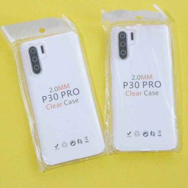 YKCS 0378 huawei P30 pro P30pro p30 lite p30lite TPU soft case jelly bening clear 2.0 mm tebal