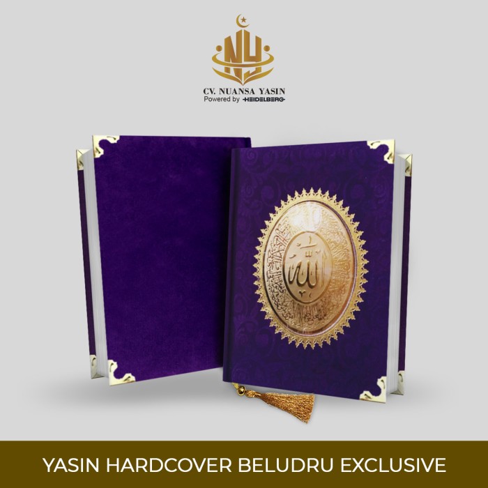 Majmu Syarif Hardcover Beludru / Cetak Buku Yasin Majmu Syarif