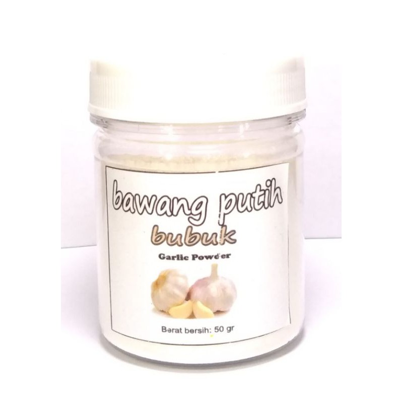 

Bawang Putih Bubuk / Garlic Powder Kemasan 50 gram