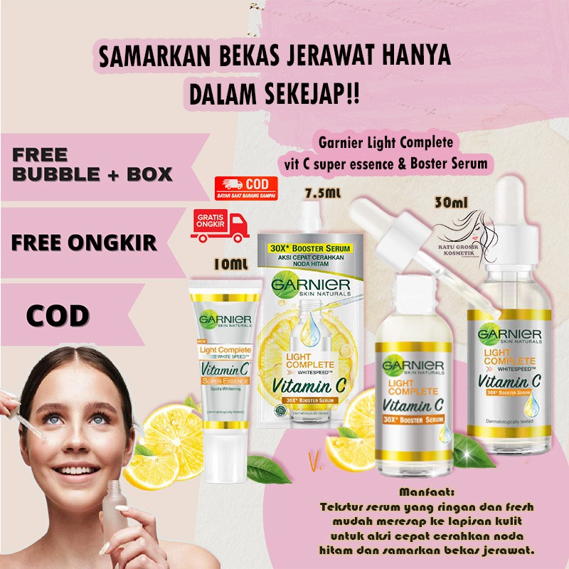 SERUM WAJAH skin care SERUM GARNIER perawatan wajah SERUM WAJAH GLOWING garnier serum sachet A27