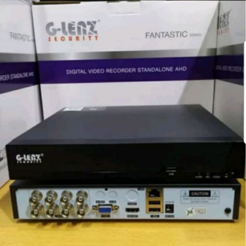 DVR G-LENZ 8 CHANNEL 5MP FULL HD / Support semua jenis kamera cctv