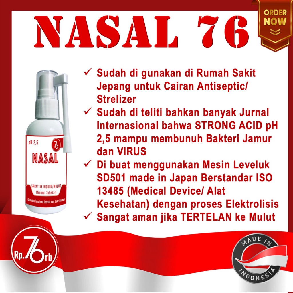 nasal spray anosmia dewasa anak balita hand sanitizer antiseptik disinfektan BEBAS  Virus