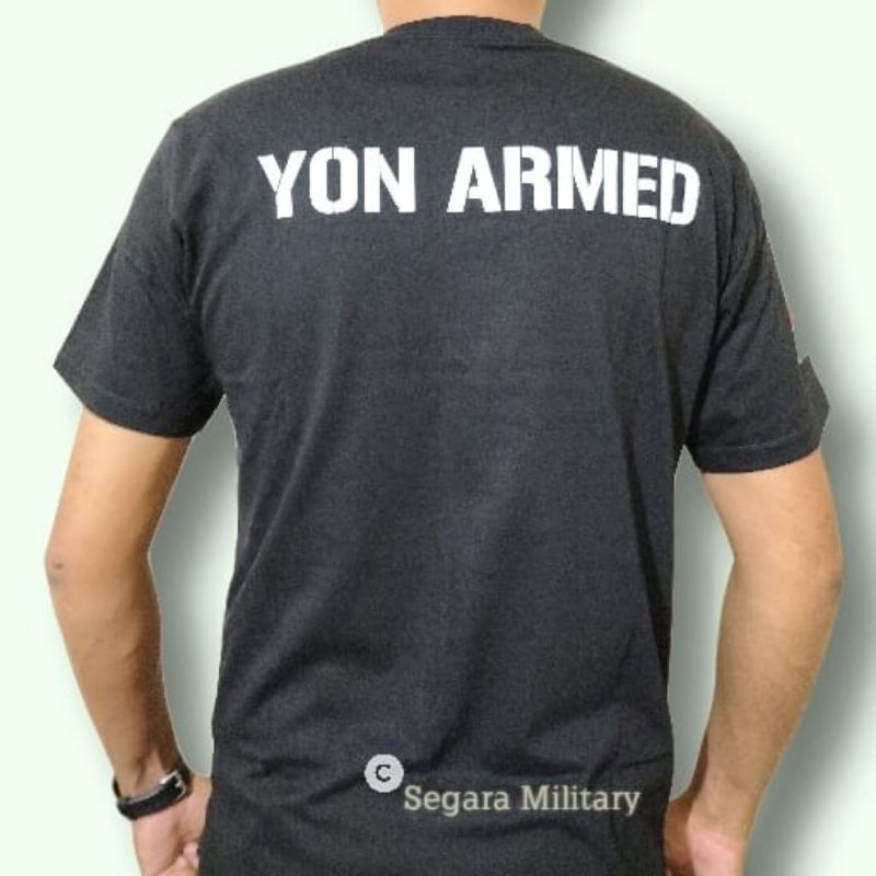 KAOS TNI ARMED//KAOS TNI AD//KAOS LENGAN PENDEK COMBED 30S