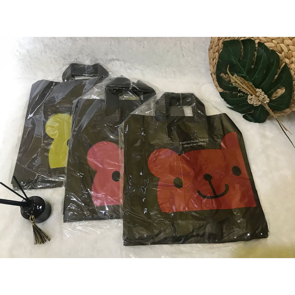 Softhandle Teddy 30 - Tas Softhandle Teddy 30x32 / Souvenir Bag (Isi 50)