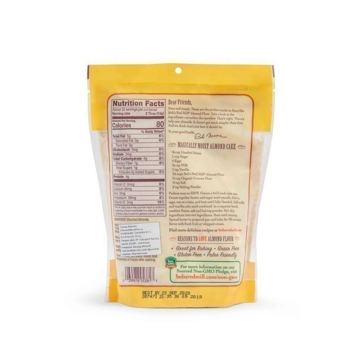 

Gandum / Bob'S Red Mill Almond Flour 453Gr | Gf - Non Gmo - Tepung Vegan Kualitas Terbaik