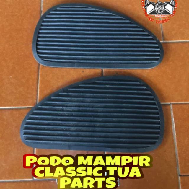 Sepasang Karet tangki cb dream cb twin tangki japstyle