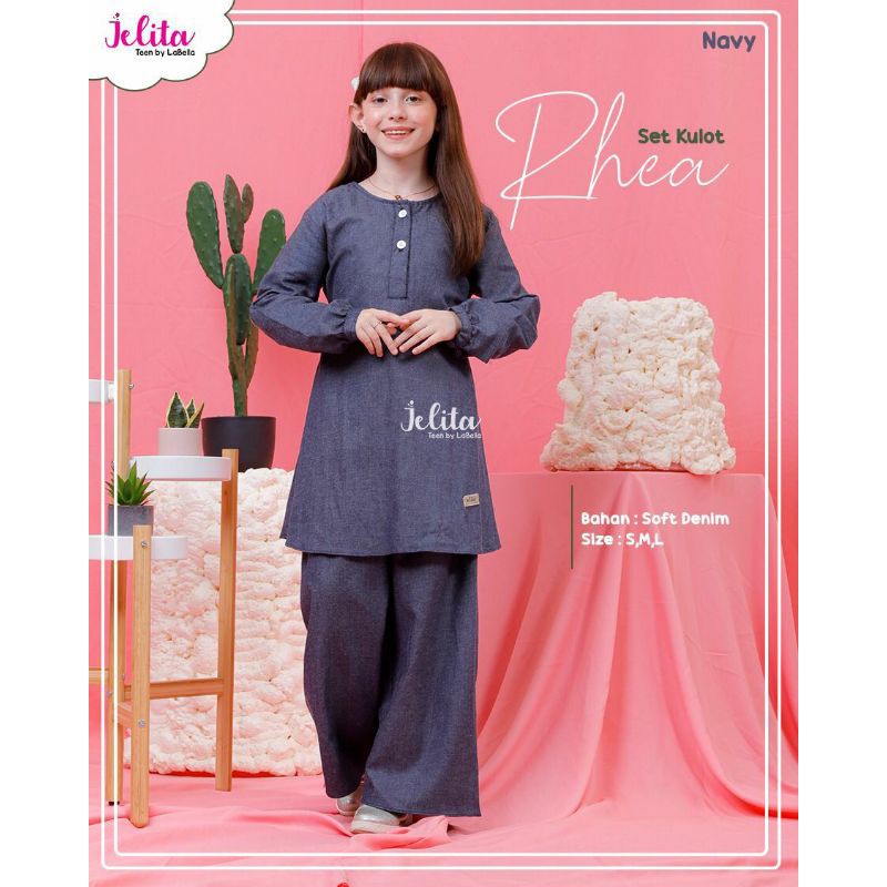 JELITA TEEN- ONE SET KULOT RHEA DARI JELITA TEEN SETELAN CELANA UNTUK ANAK REMAJA