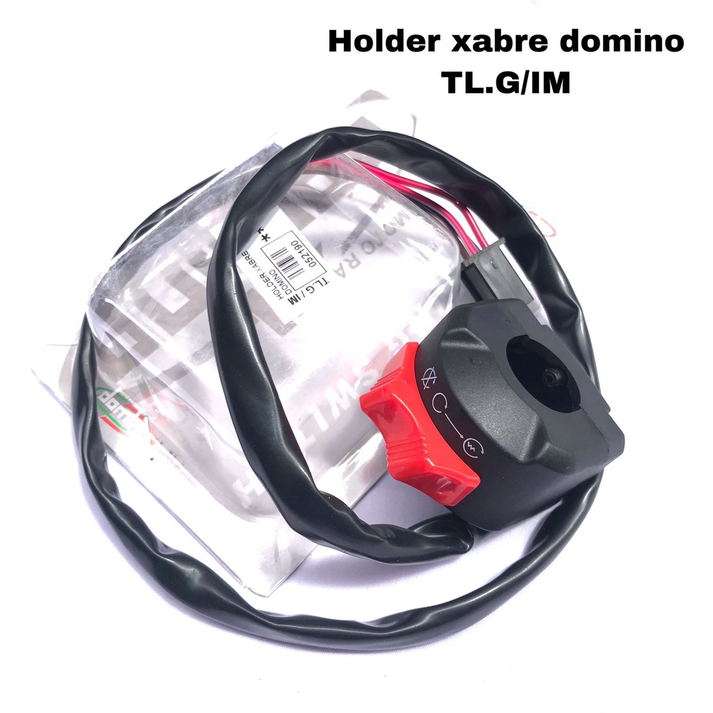 HOLDER SAKLAR LAMPU XABRE MERK DOMINO UNIVERSAL ALL MOTOR
