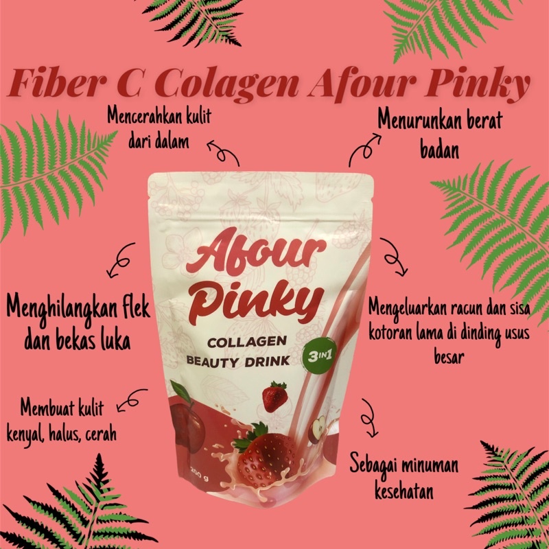 

FIBER C COLAGEN AFOURPINKY