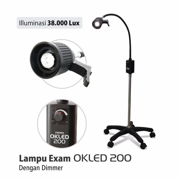 New Lampu OKLED 200 OneMed dengan dimmer