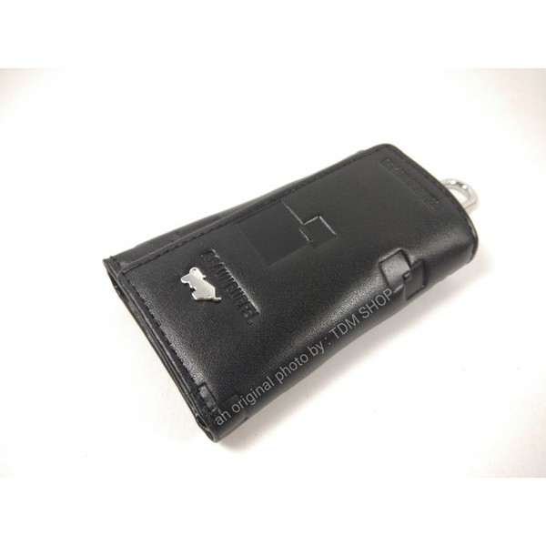 TERMURAH -  GANTUNGAN KUNCI MOBIL MOTOR DOMPET STNK KULIT ASLI BRAUN BUFFEL