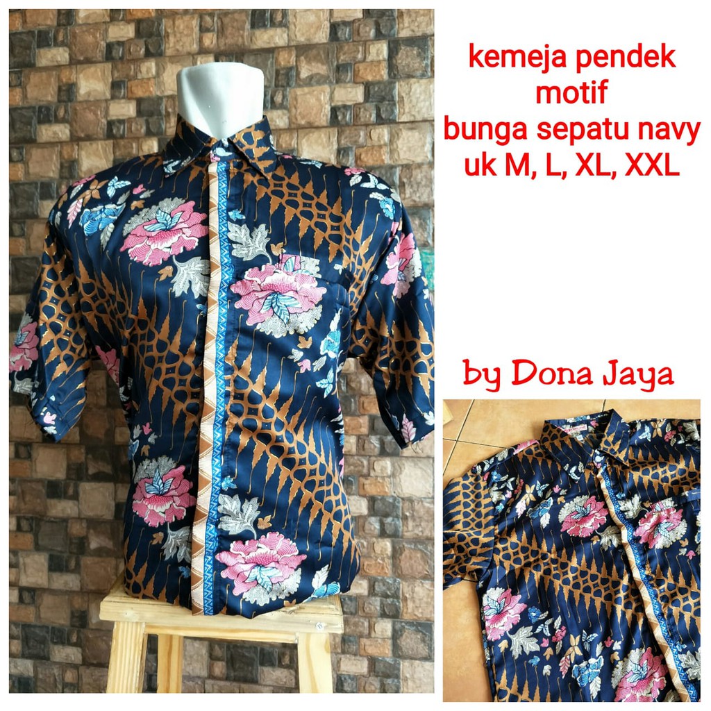 Kemeja Lengan PENDEK Batik VOL.4 Kemeja Kerja