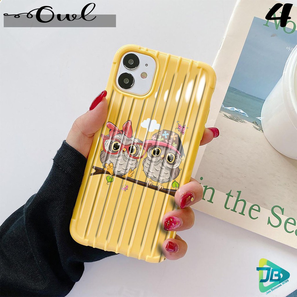 Softcase OWL Oppo A3s A1k A5 A9 2020 A7 F9 A5s A31 A52 A92 A37 A53 A83 F1s F11 Pro Reno 2 2z JB2976