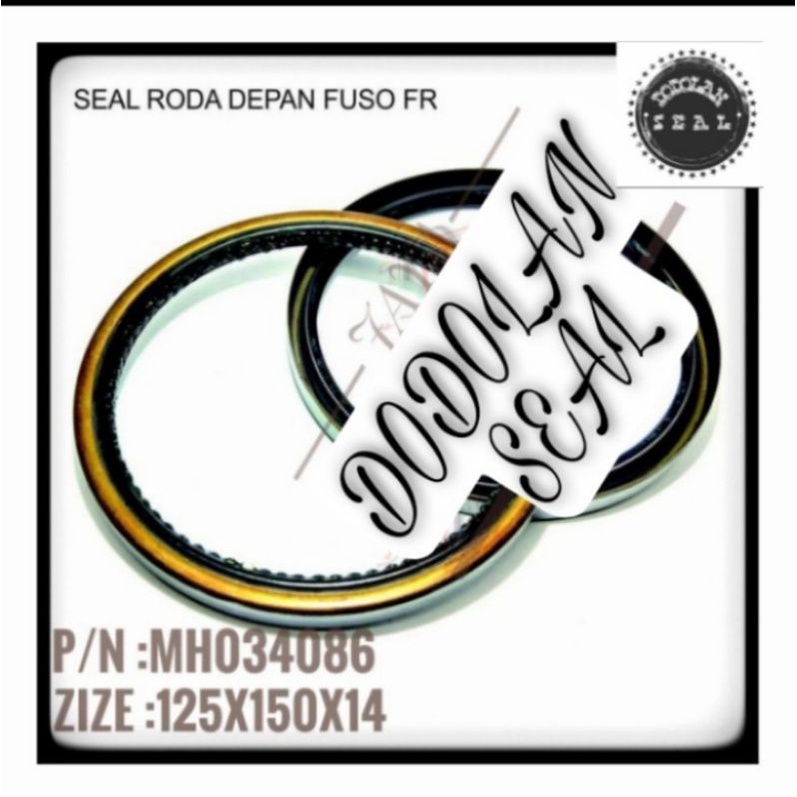 OIL SEAL RODA DEPAN FUSO FR FM MH034086