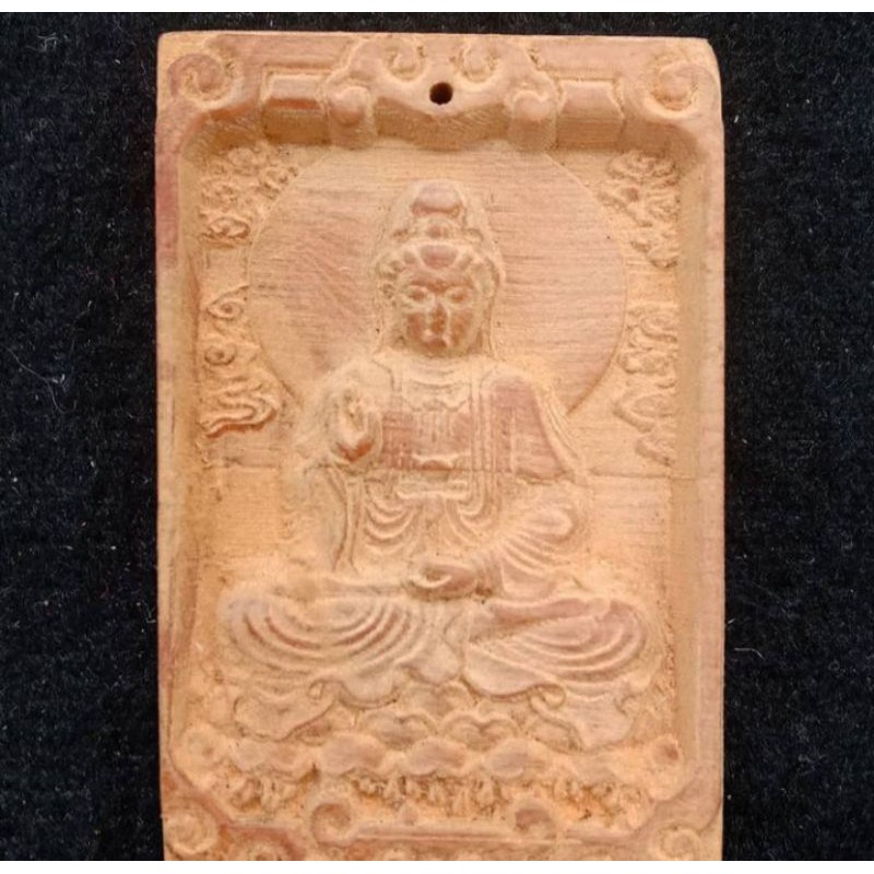 Liontin Cendana Ukir Dewi Kwan Im