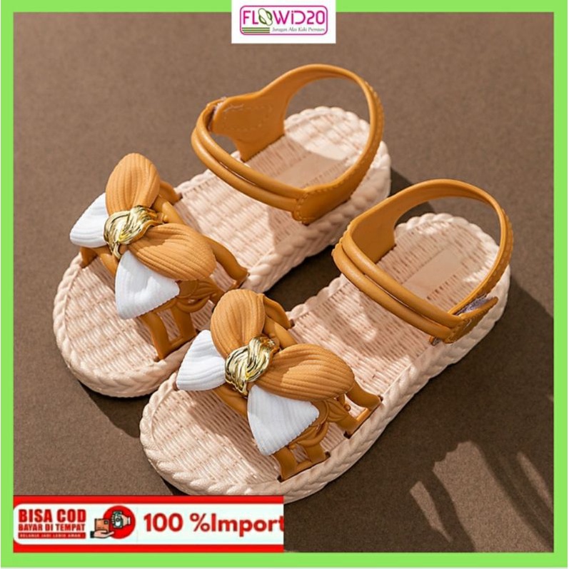 sandal tali anak wanita import 104 sandal anti alip