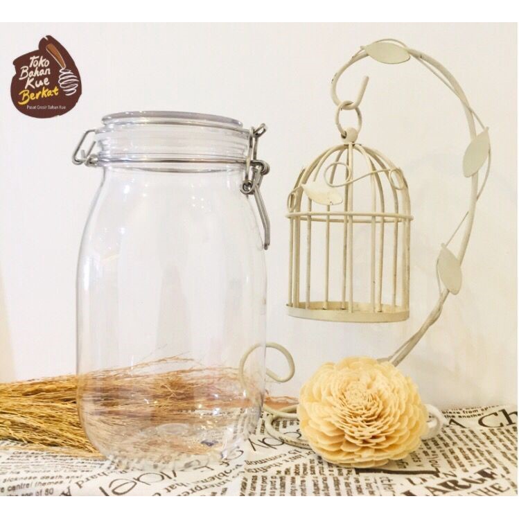 Jar Oval 1650 /Toples Kue Kering/Cookies Jar/Pcs