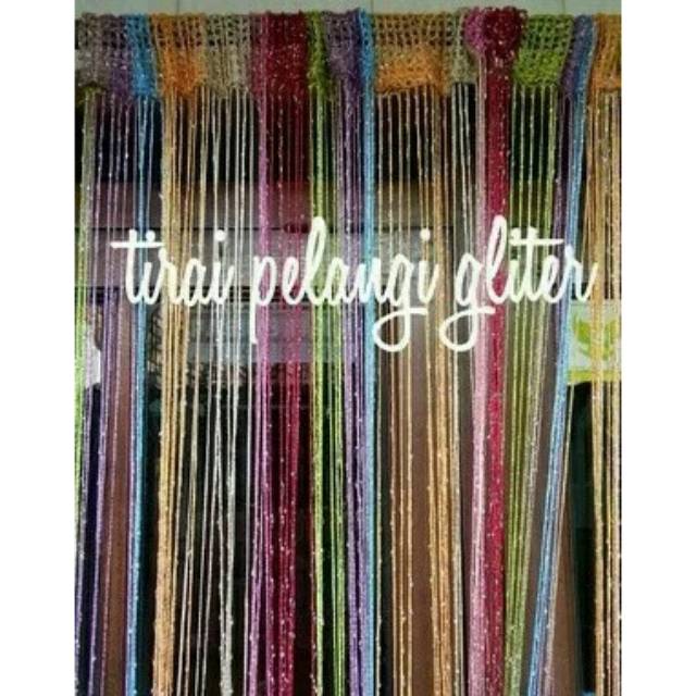 TIRAI GLITER PELANGI // TIRAI PELANGI GLITER