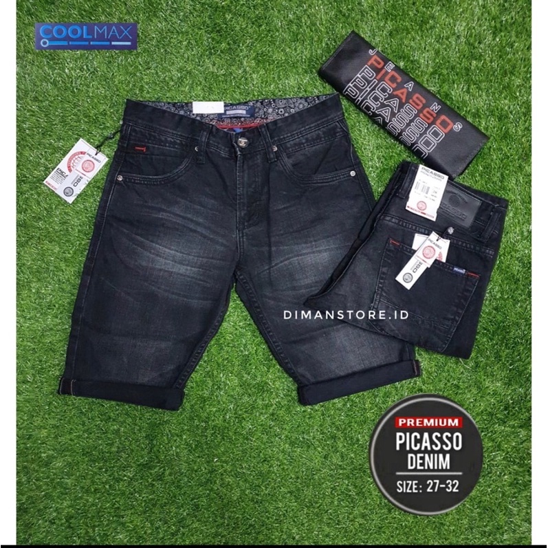 celana pendek picasso jeans original impor