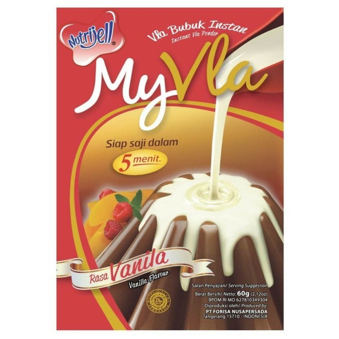 

nutrijell my vla vanila 60g