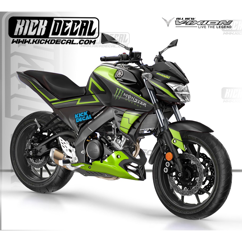 STICKER DECAL VIXION R VARIAN KD001-KD020