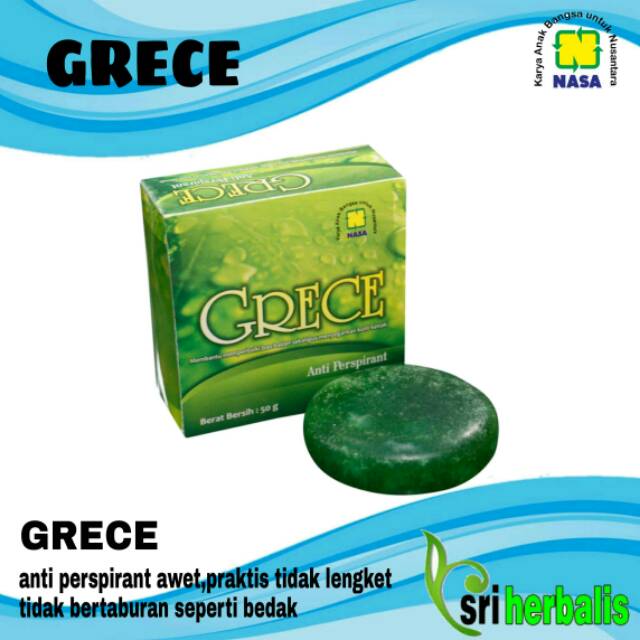 Obat ampuh Bau Badan GRECE (terhindar dari bau badan hilang 24 jam )