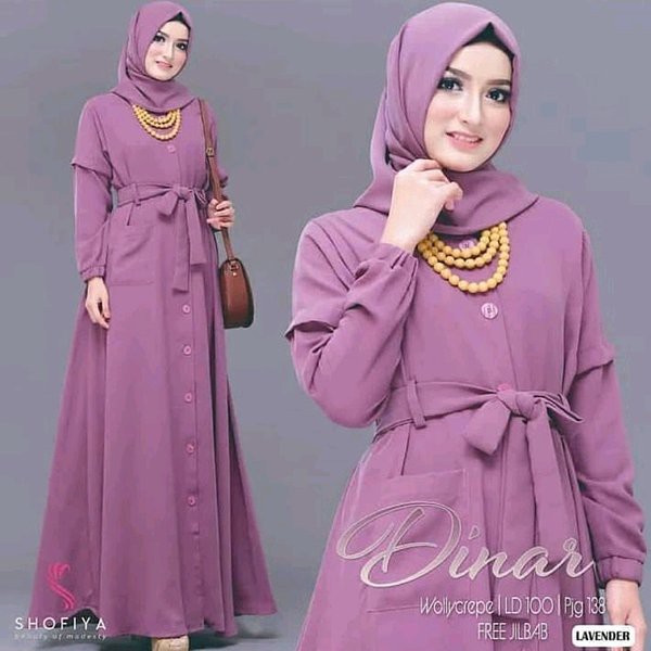 dress muslim / gamis / busana muslim /baju muslim