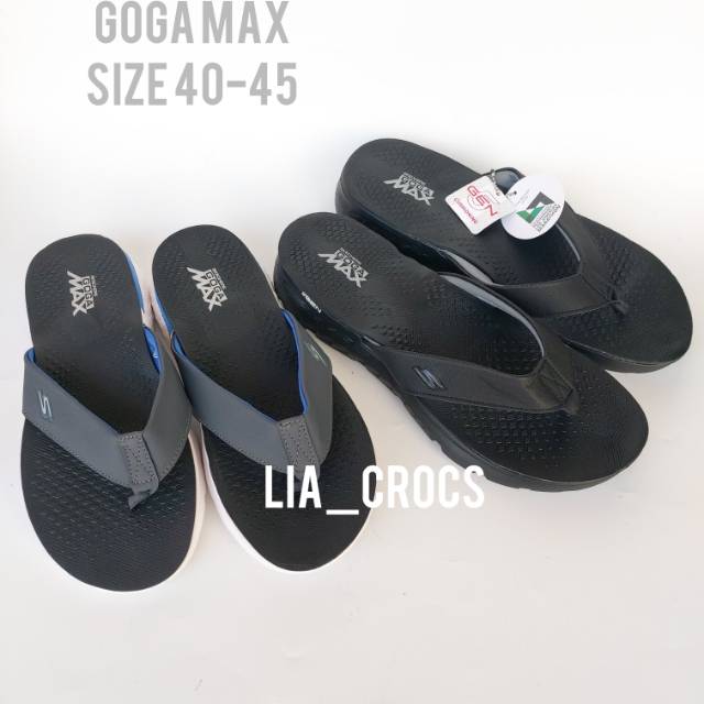 goga max skechers flip flops