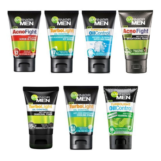 Garnier Men Facial Foam / Pembersih Wajah Cowok