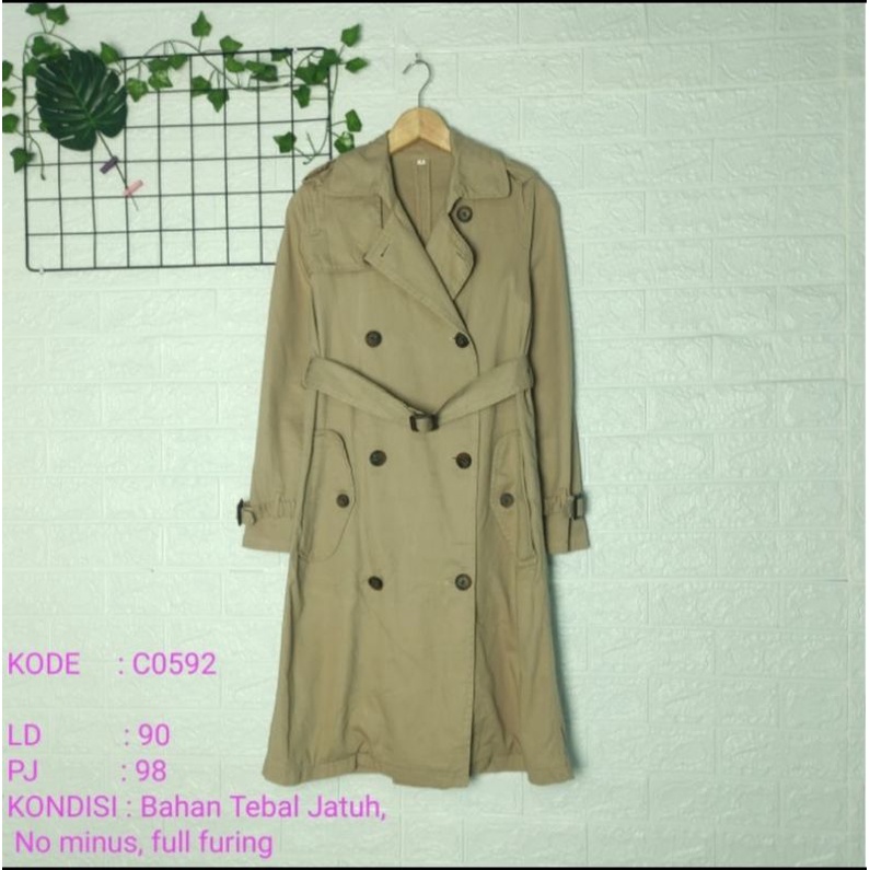 Coat, long coat korea