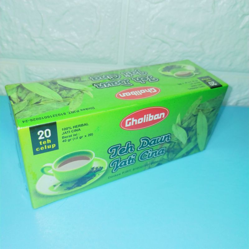 

Jati cina teh celup gholiban