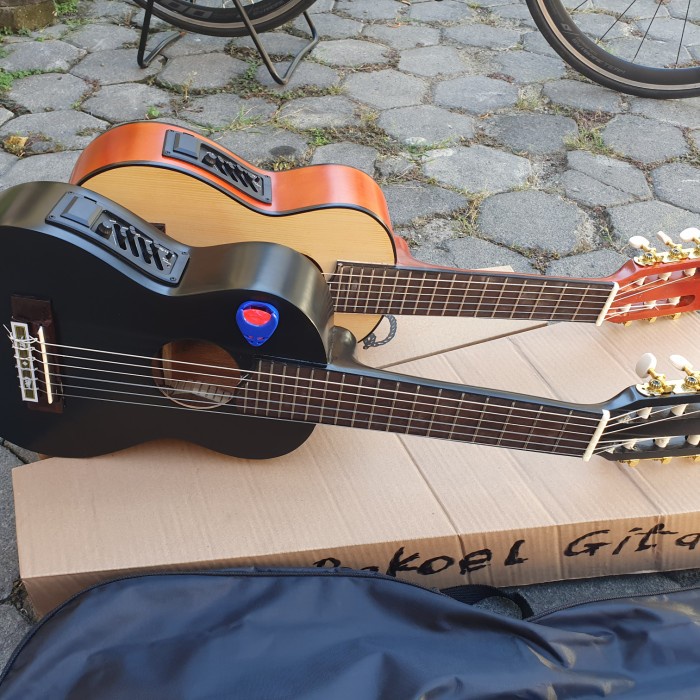 Promo Pilihan Gitar mini,gitar travel,gitar lele elektrik equalizer
