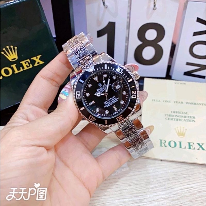 Jam Tangan Submariner Jam Tangan Motif Batik Jam Tangan Pria Wanita Anti Air