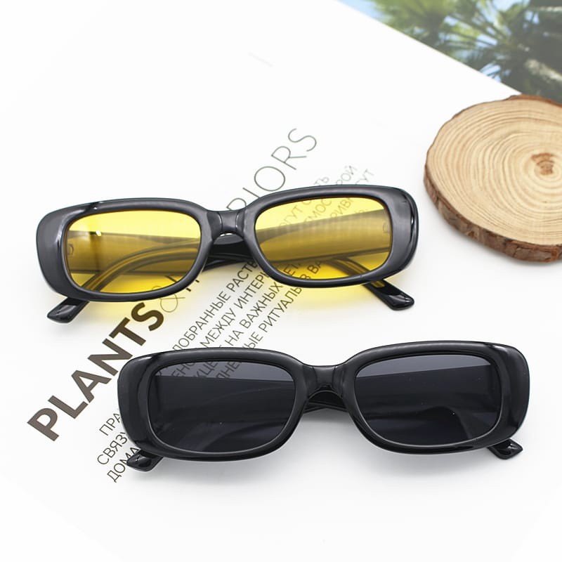 GO! KC407 Kacamata Hitam Wanita Kaca Mata Fashion Retro Vintage Sunglasses  Korean Import