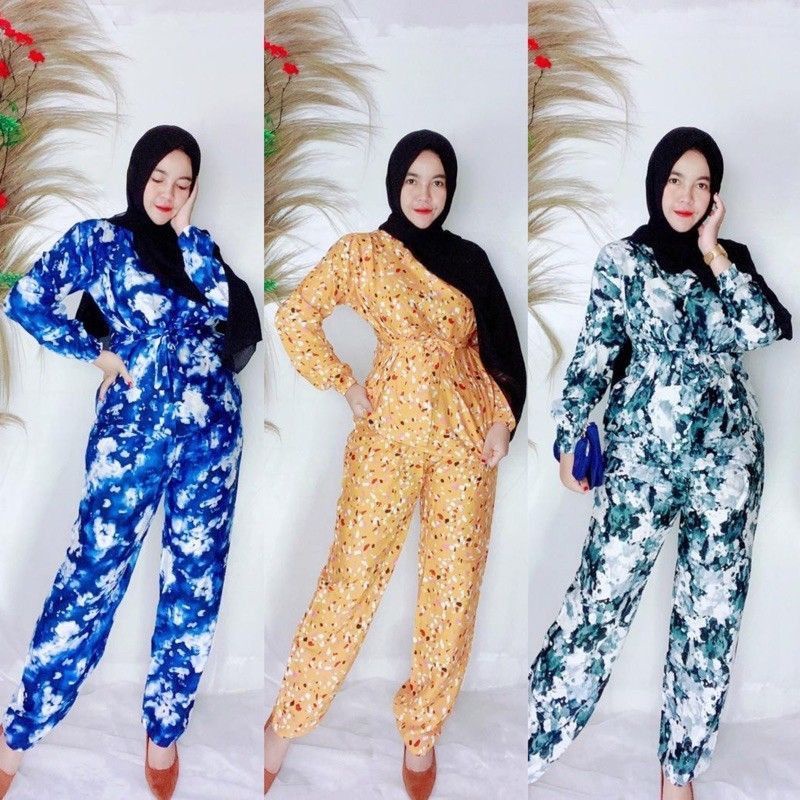 [ BABYDOLL - PANJANG ] Baby Doll Setelan Celana Lengan Panjang / Setelan Pajamas Bali