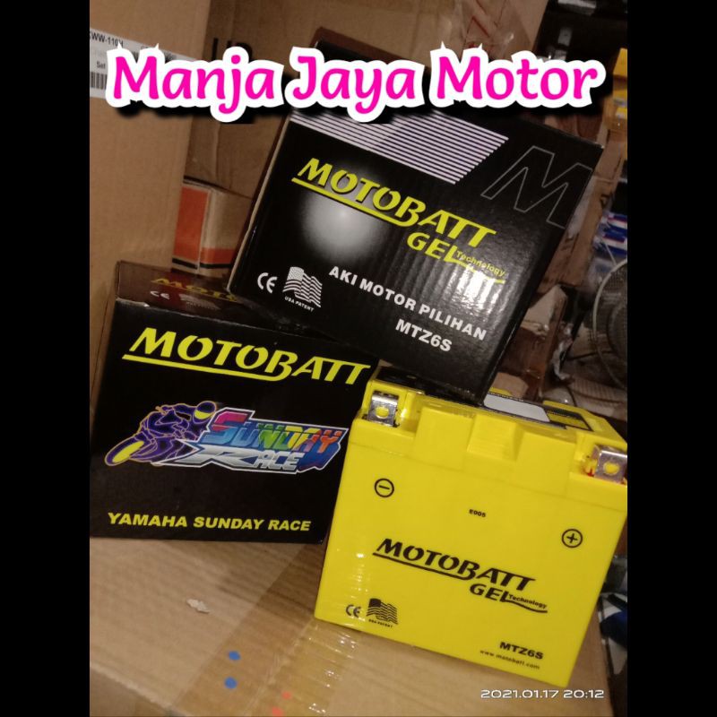 aki motobatt mtz6s untuk motor vario 125 sonic satria fu vario 150 scoopy esp donat beat new 2020