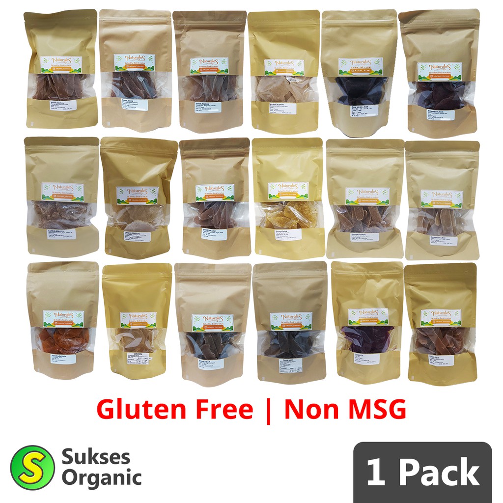 

NATURALES Aneka Kerupuk Gluten Free Mentah Non MSG