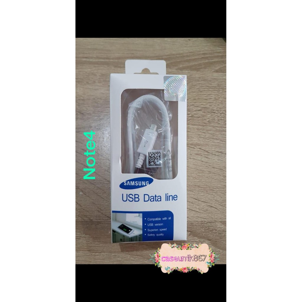 Kabel cable data Samsung NOTE4 5 S7edge J2prime J7pro grandprime original Fast Micro 1.5meter CS1177