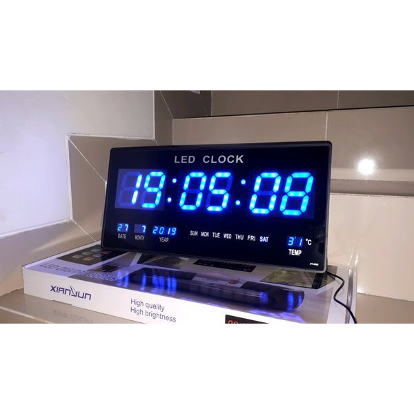 Jam Digital Xy 4622 Led Biru atau Led Hijau