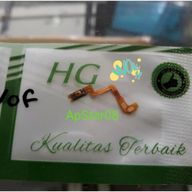 FLEXIBEL TOMBOL POWER ON OFF OPPO A83 ON OFF OPPO A83 - Emas