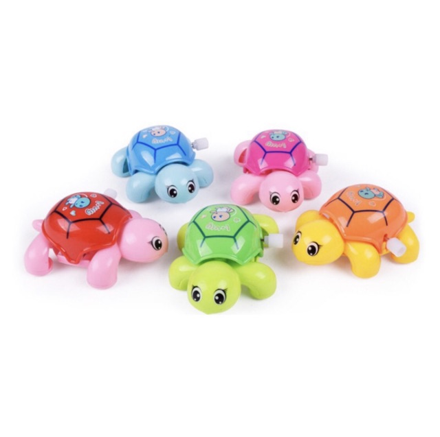 Mainan bayi anak lucu Toys Mini Clockwork Tortoise Baby Cute Animal Turtle Toys