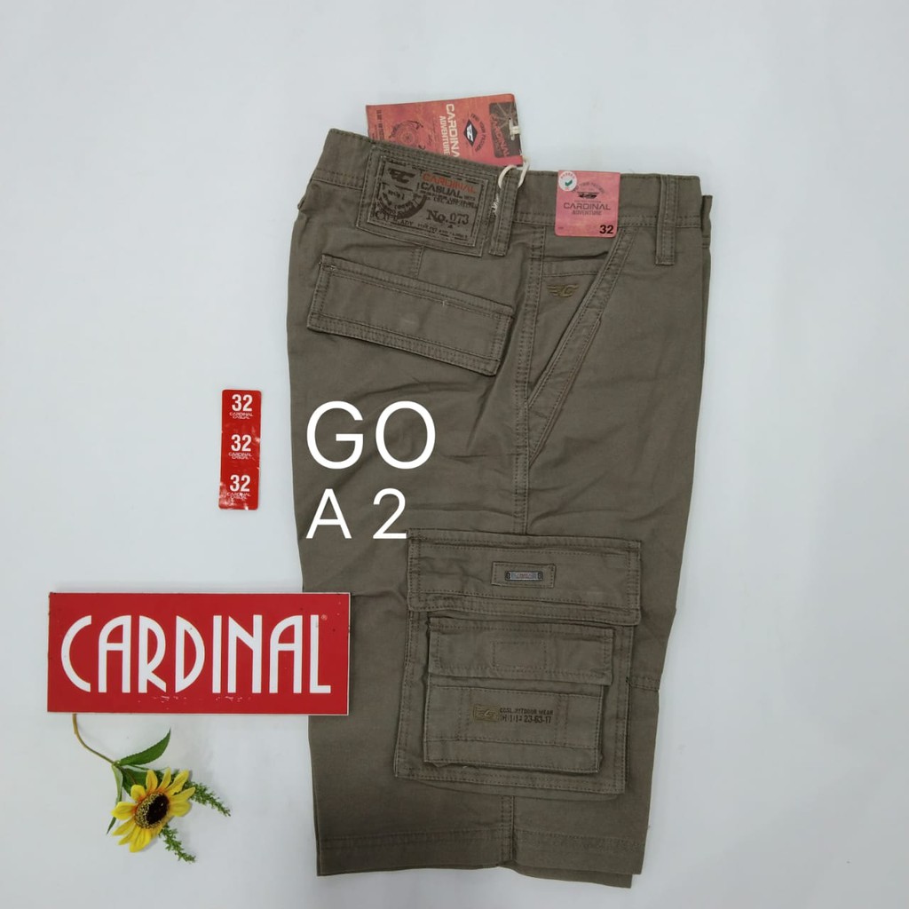 gof 32-KPL CARDINAL KEMPOL CASUAL Celana Pendek Cowok Celana Kempol Fashion Pria Brand Kekinian