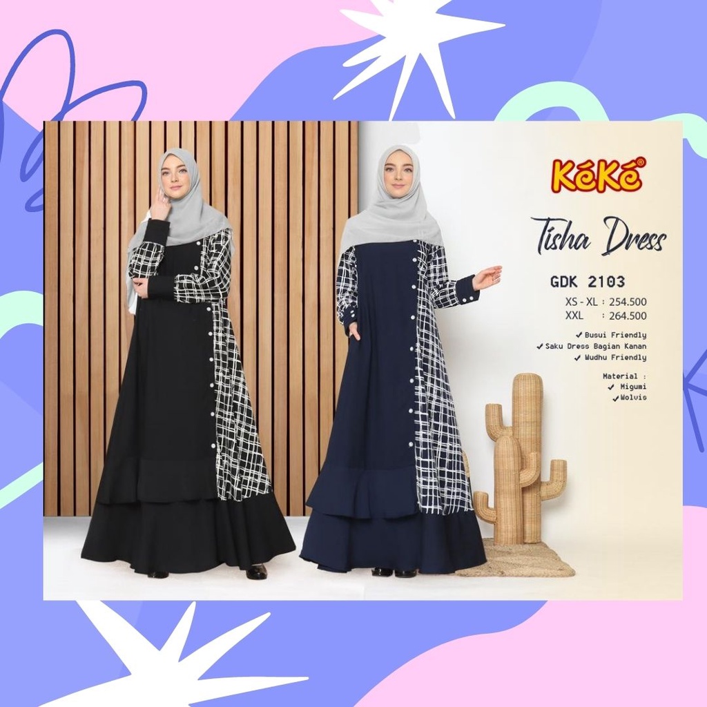 Gamis Keke Dewasa - GDK 2103