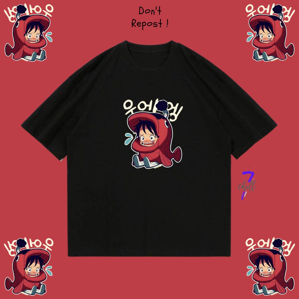 KAOS PRIA ANIME ONE PIECE LUFFY ARC DRESSROSA T-SHIRT POLOS DEWASA SHIRT LENGAN PENDEK WANITA DISTRO