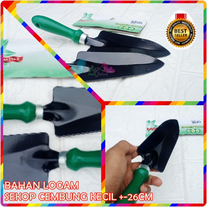 SEKOP TANAH LOGAM P26cm SEKOP KECIL KENMASTER CETOK PASIR SEKOP MINI BUKAN SEKOP MURAHAN PLASTIK