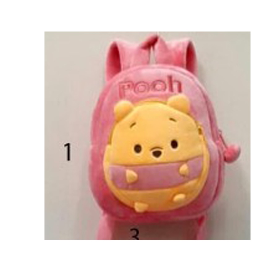 Tas Ransel M sekolah anak paud boneka doraemon pooh thomas bona gajah kado baby kids backpack animal cartoon ufufy elephant