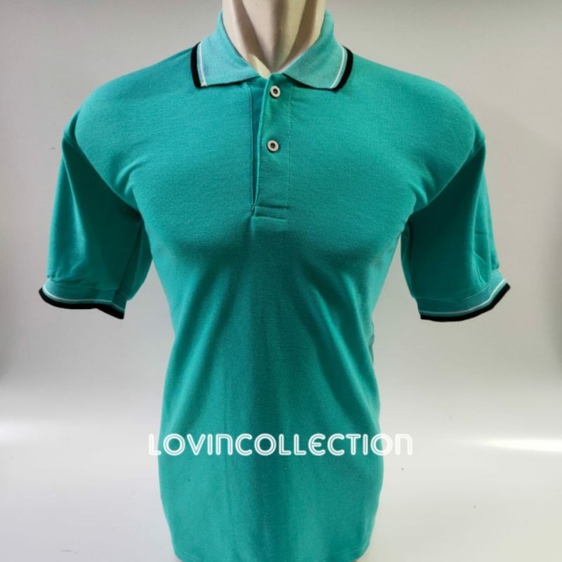 Kaos Kerah Pendek / Kaos Kerah Pria / Kaos Berkerah / Kaos Kerah Wanita / Wangky / Tosca Muda