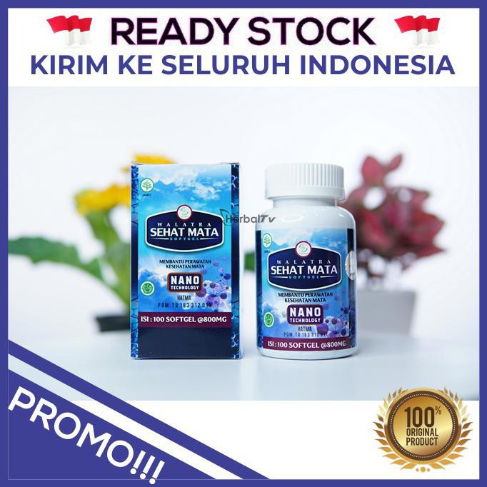 Obat Penyakit Ikan Koi Walatra Sehat Mata Softgel - Original