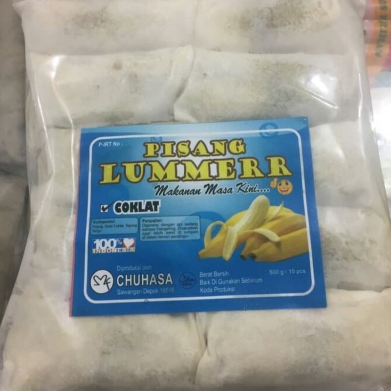 

pisang lumer chuhasa coklat
