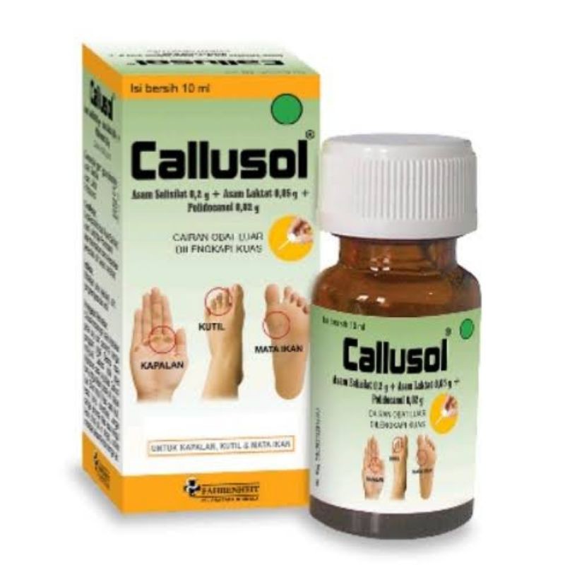 Callusol Botol 10 ml ORIGINAL-BPOM